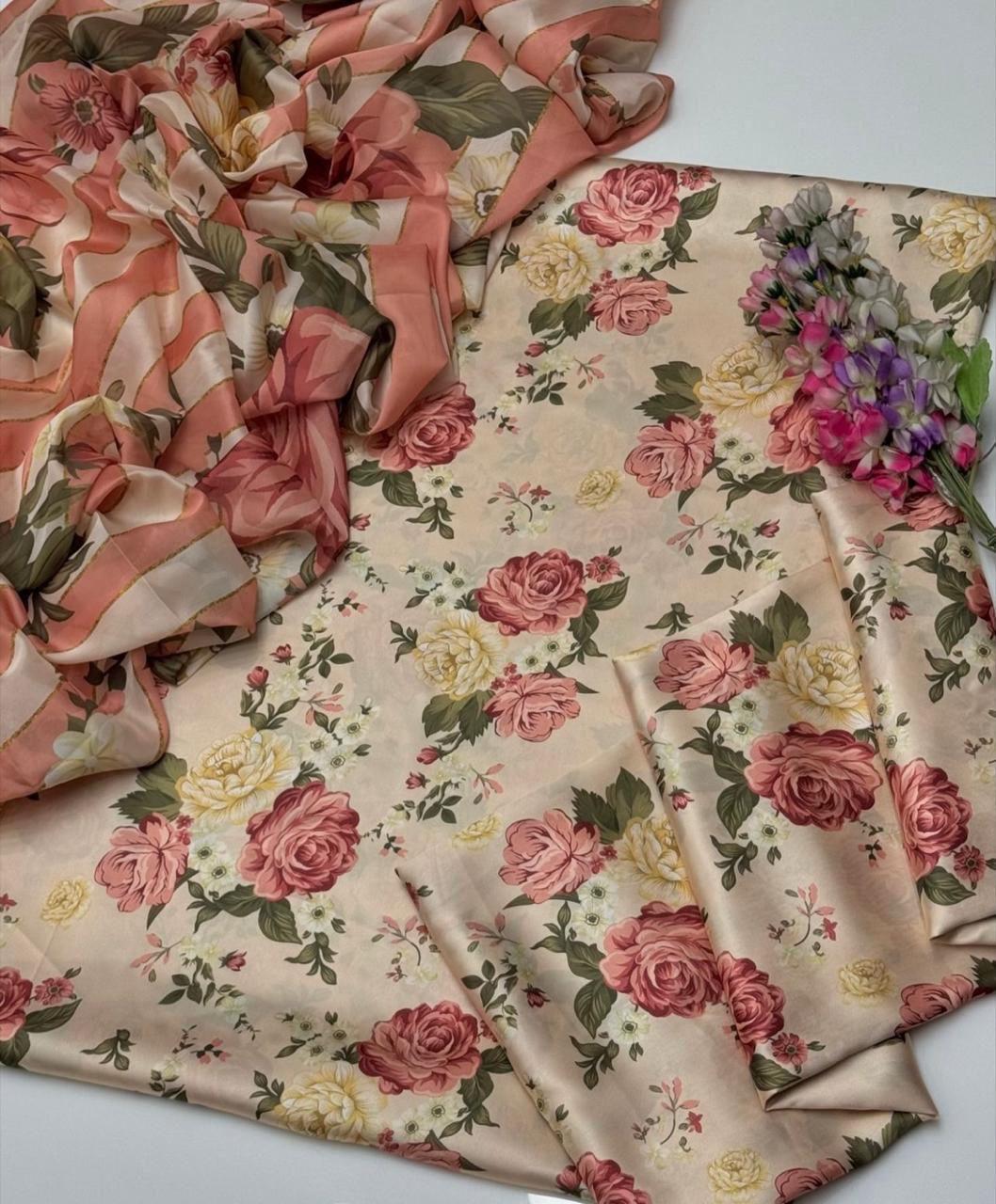 3pc Silk (Hazel Floral)