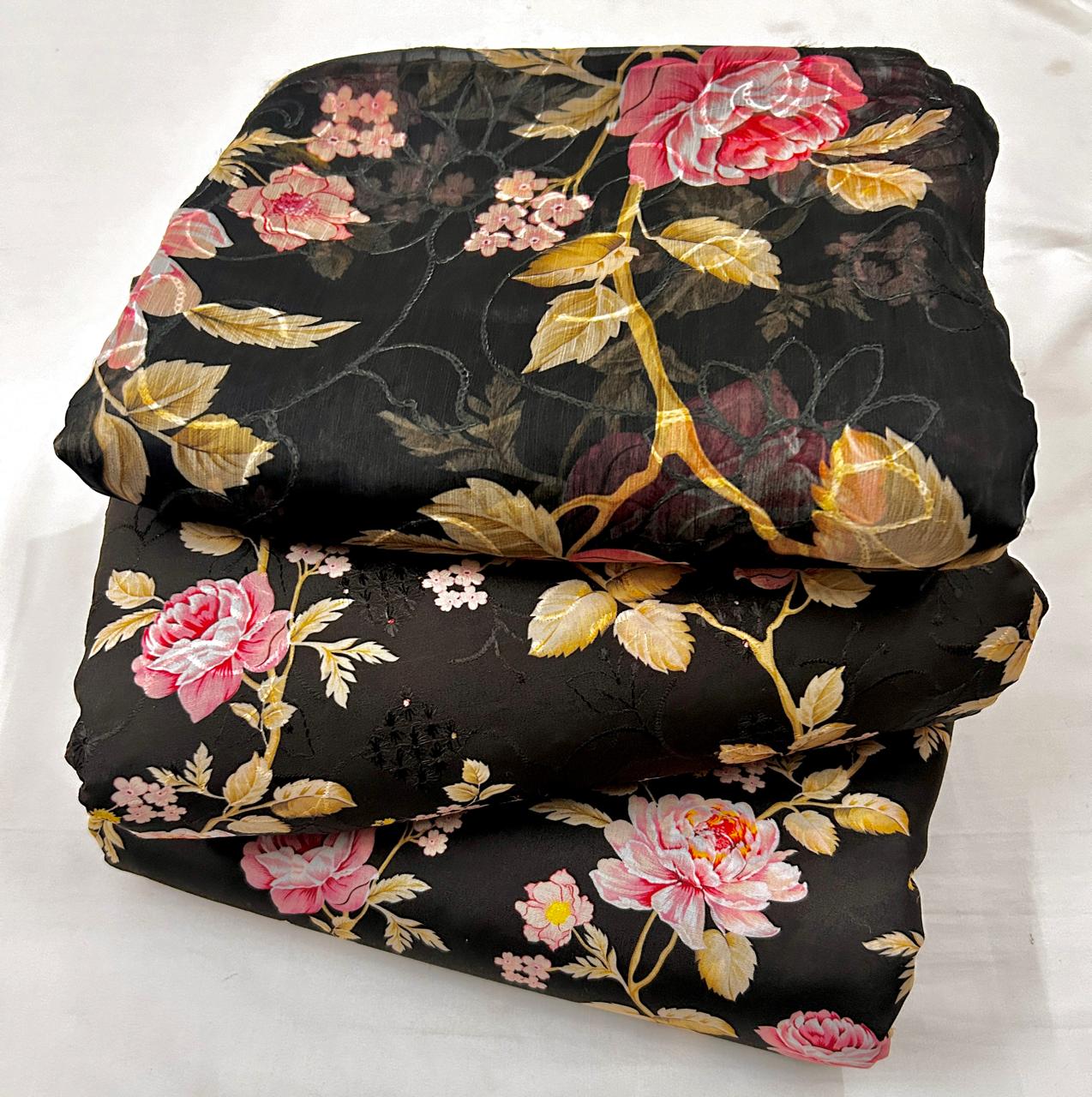 Swiss Lawn Chicken kari 3PC (Black)