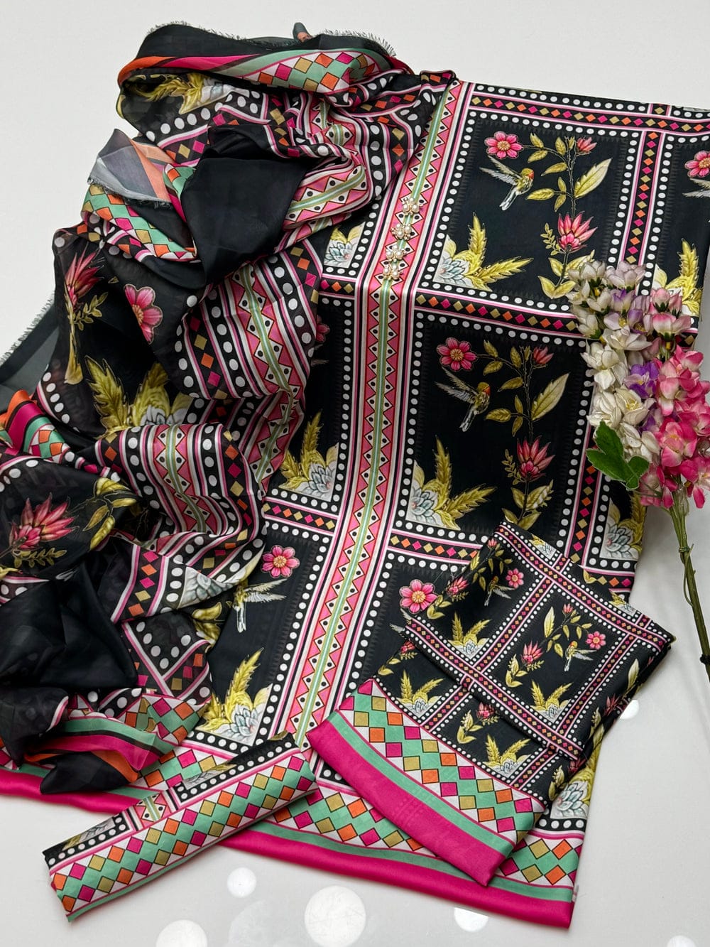 3pc Silk (