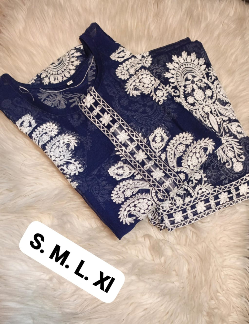 Indian Chiken Kari (navy blue)