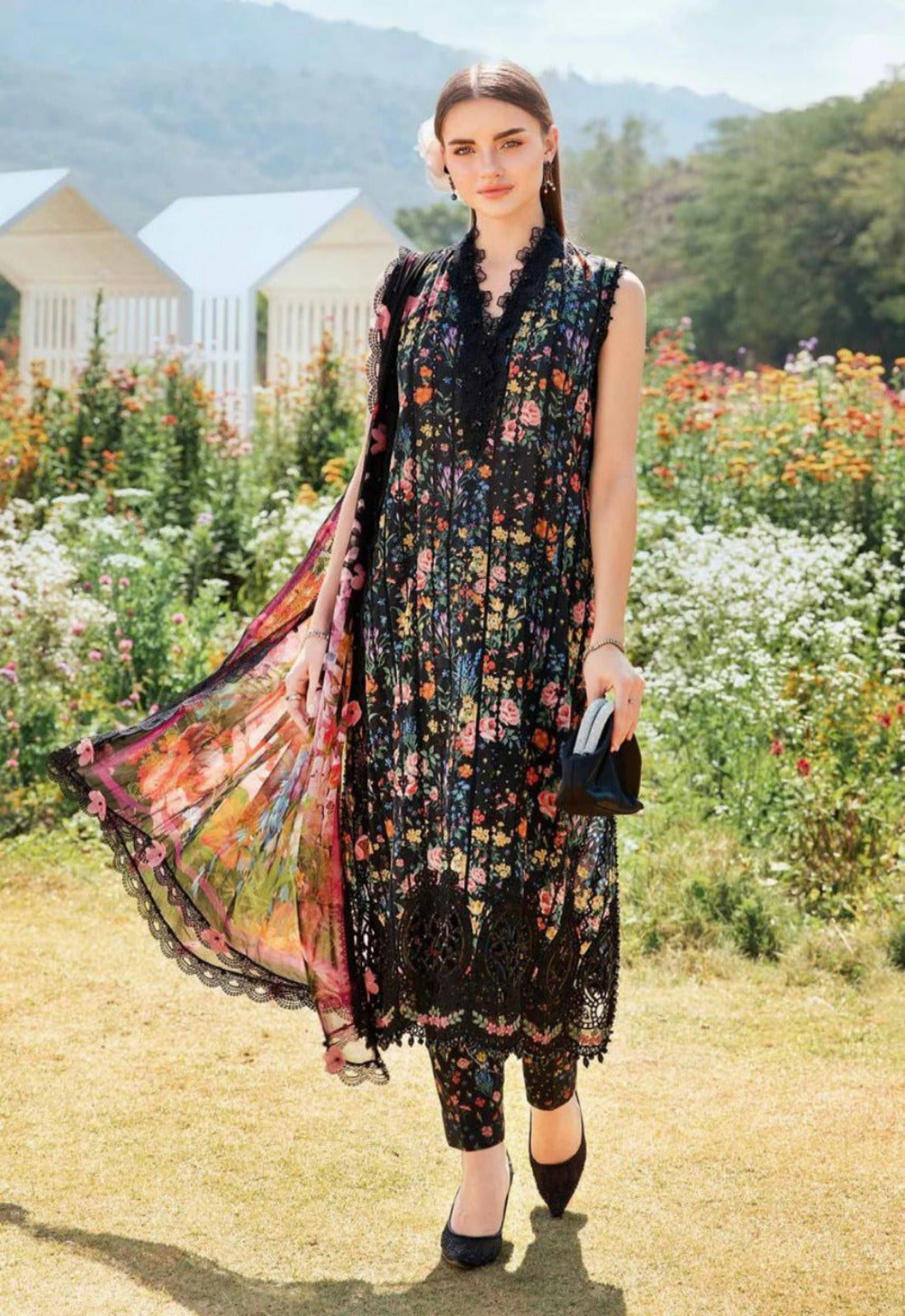 3 Piece Stitched Lawn Pret Collection