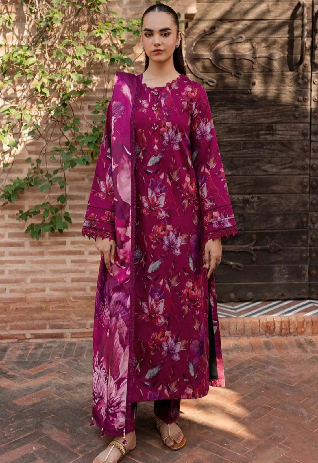 3 Piece Stitched Lawn Pret Collection