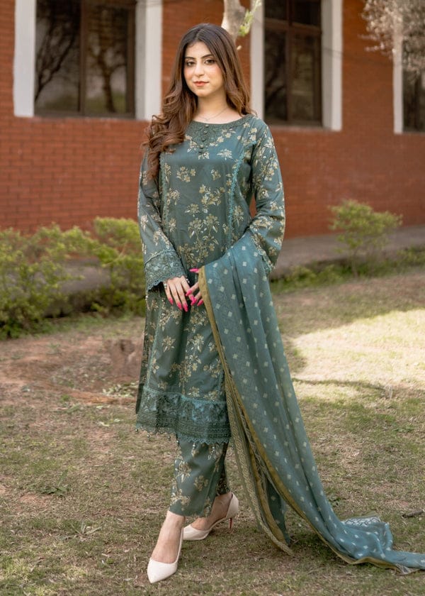 3 Piece Stitched Lawn Pret Collection