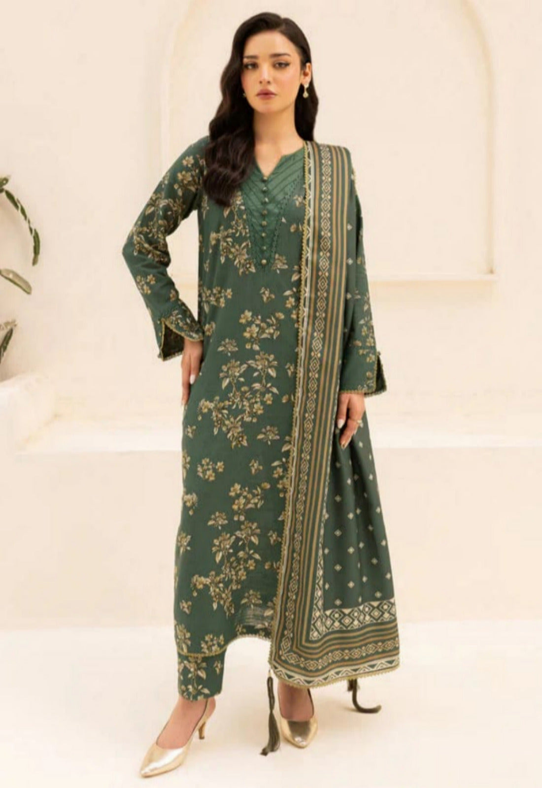 3 Piece Stitched Lawn Pret Collection