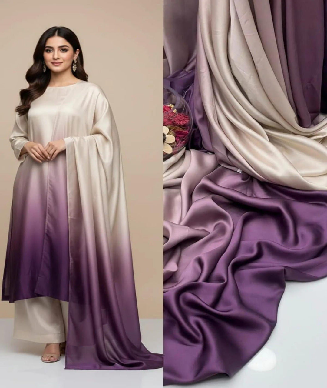 3pc Shamose Silk