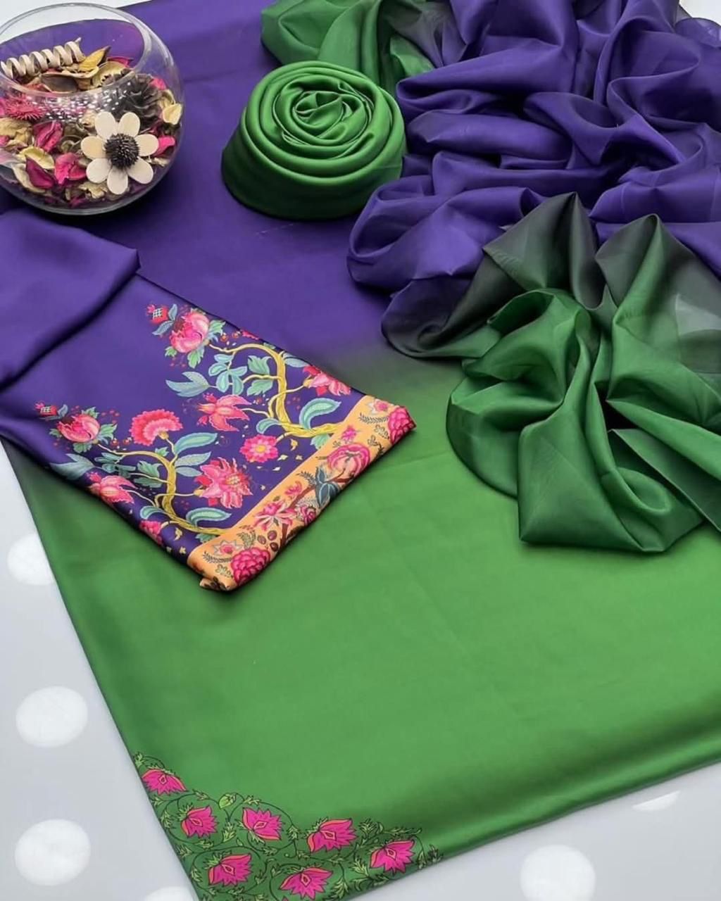 3pc Shamose Silk