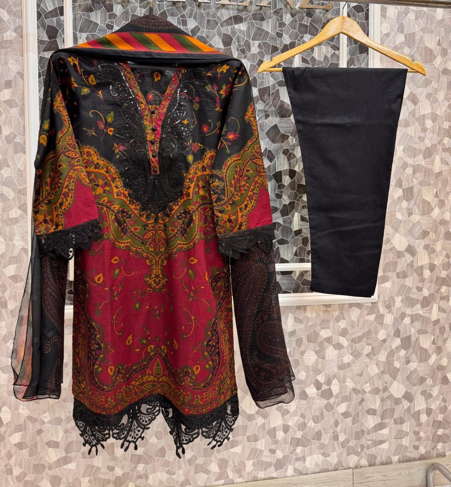 3 Piece Stitched Lawn Pret Collection