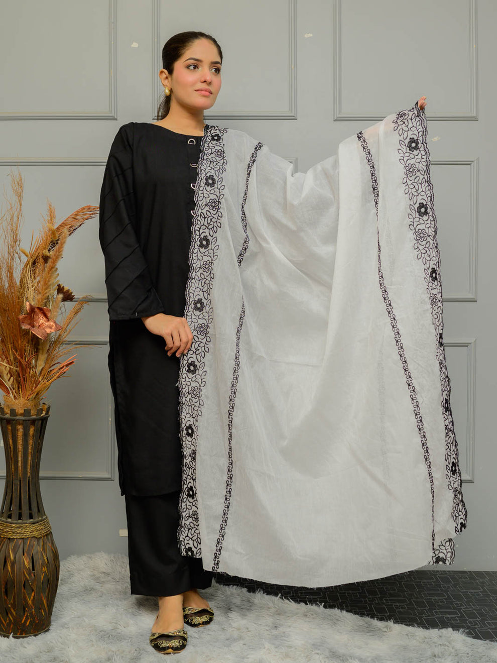 Voile Lawn Dupatta