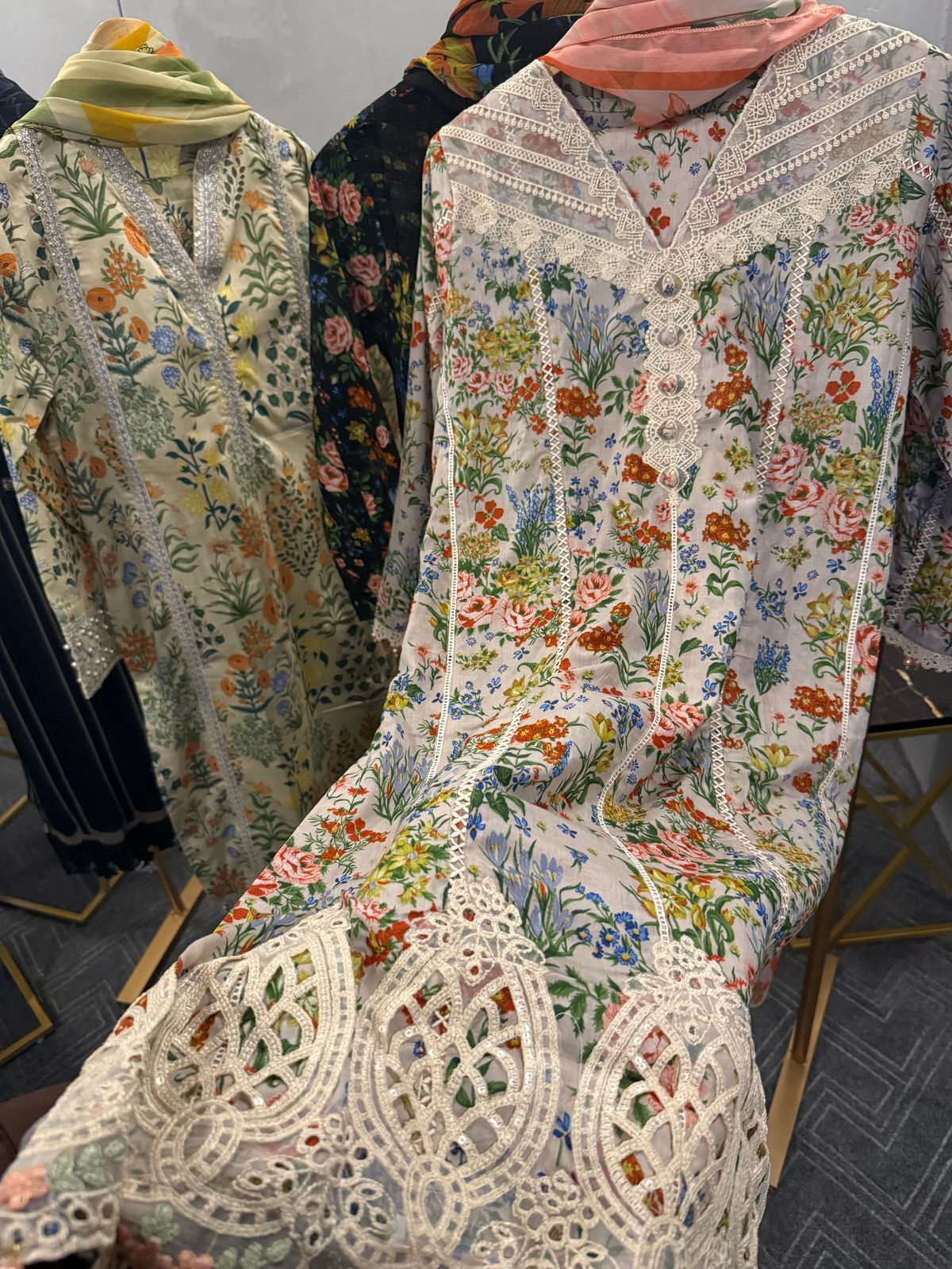 3 Piece Stitched Lawn Pret Collection