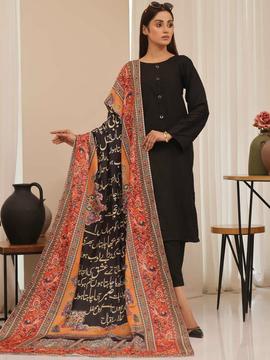 Saadgi odhni (Black