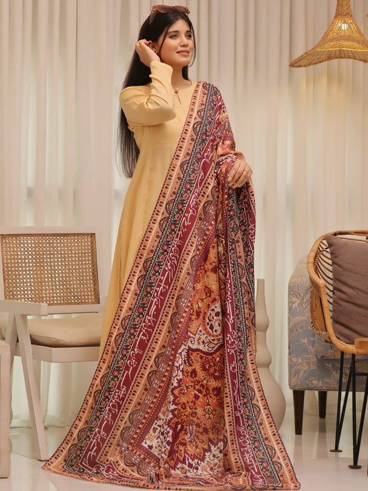 Zamana odhni (mustard)