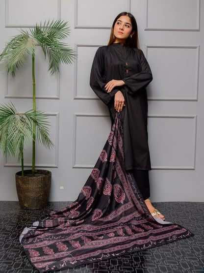 Ajrak batik odhni(rose n gold)