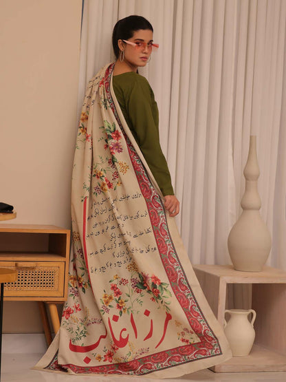 Phool aur Ghalib odhni