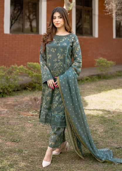 3 Piece Stitched Lawn Pret Collection