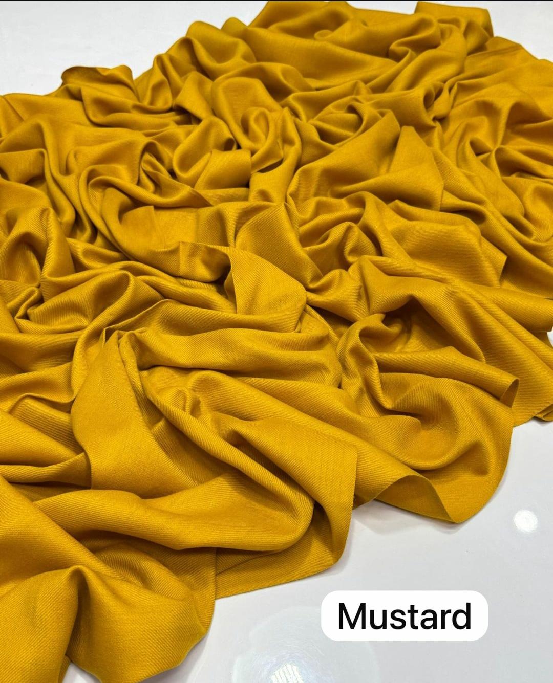 Solids Pashmina 2 pc suits