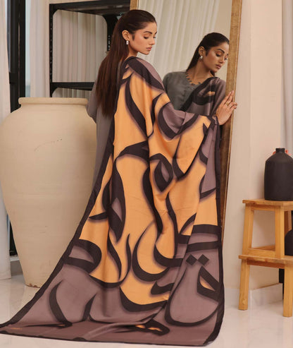 Huroof Silk Dupatta