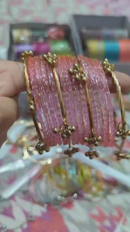 Pakistani Raindrop Bangles Set