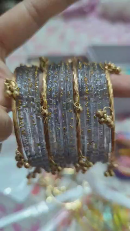 Pakistani Raindrop Bangles Set
