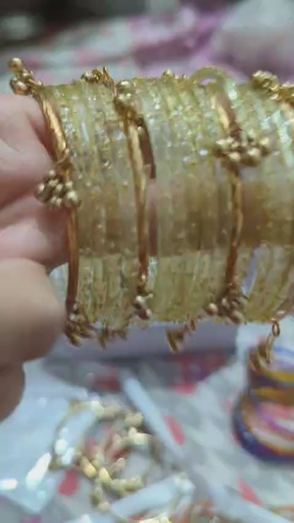 Pakistani Raindrop Bangles Set