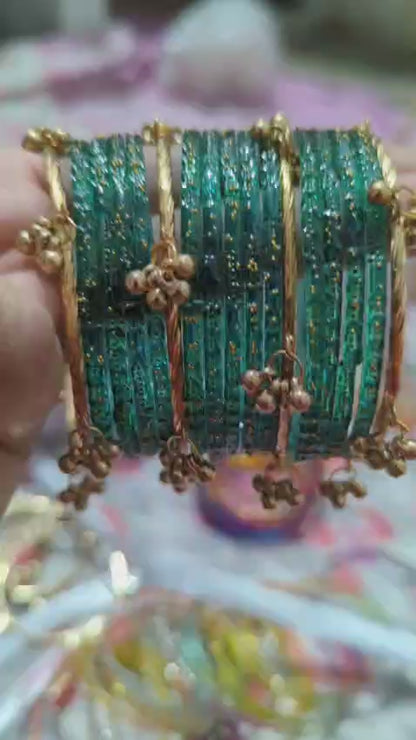 Pakistani Raindrop Bangles Set
