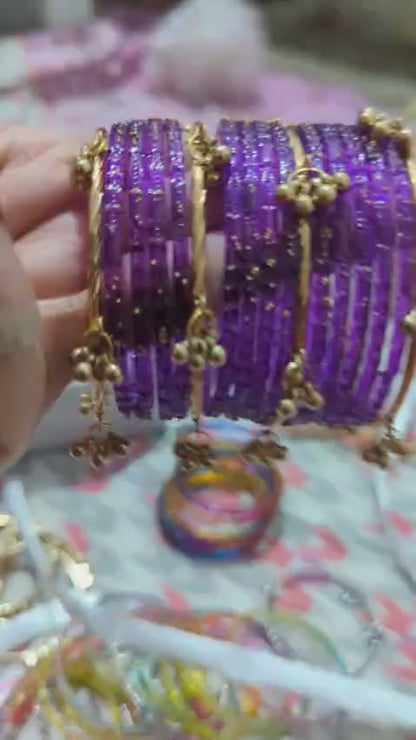 Pakistani Raindrop Bangles Set