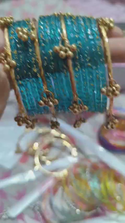 Pakistani Raindrop Bangles Set