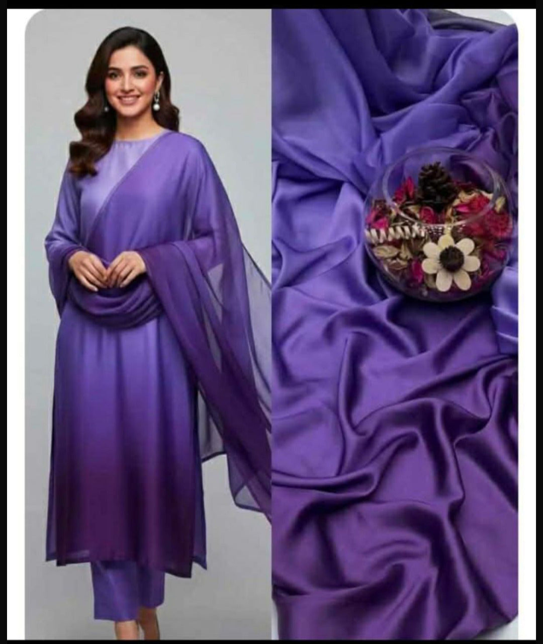 3pc Shamose Silk
