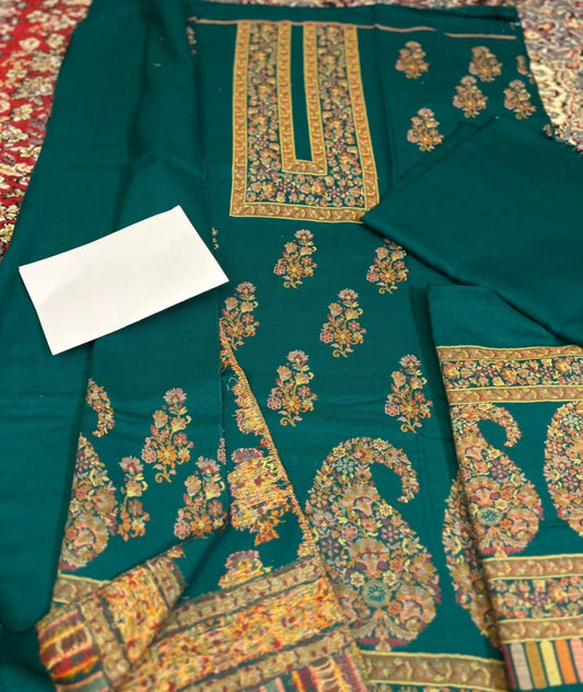3PC Pashmina Kaani Unstitched Suit