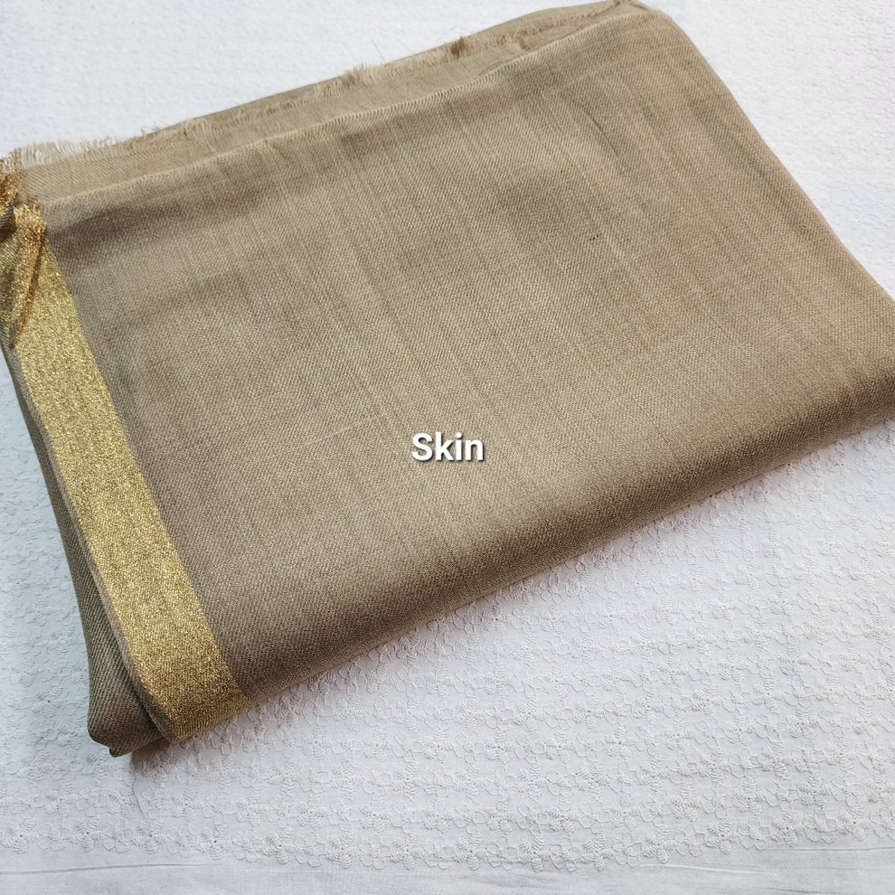 Pashmina Zari Border Shawls