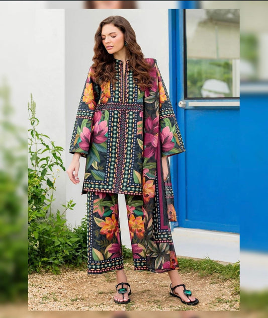 3pc Shamose Silk