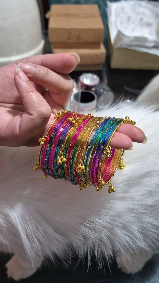 Pakistani Raindrop Bangles Set