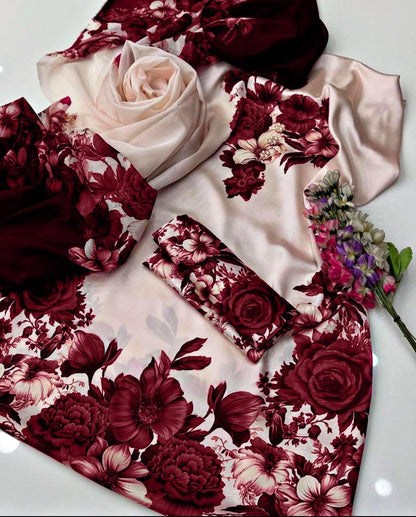 3pc Shamose Silk