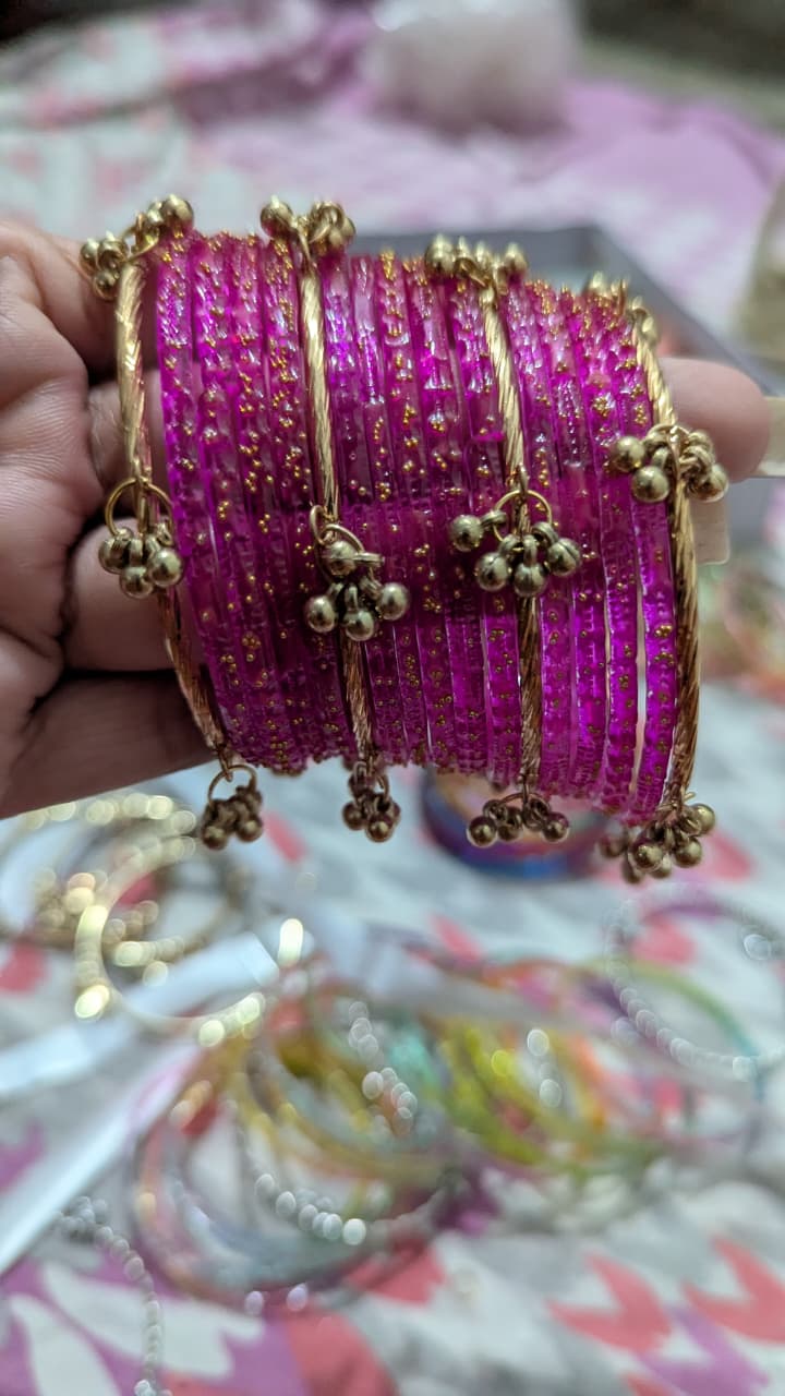 Pakistani Raindrop Bangles Set