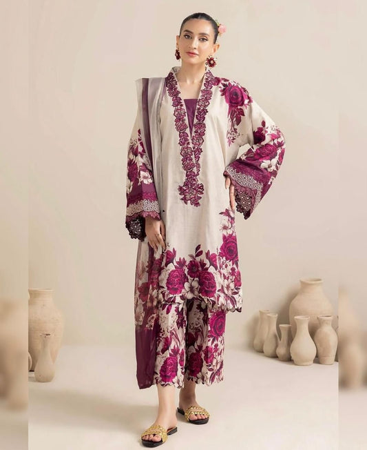 3pc Shamose Silk