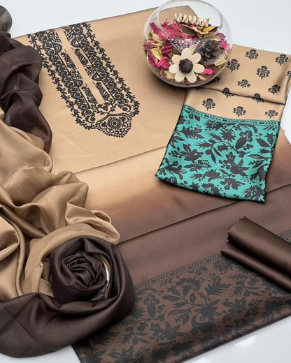 3pc Shamose Silk