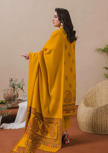 3PC Pashmina Kaani Unstitched Suit