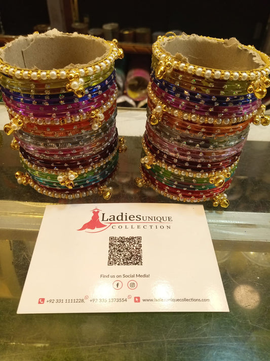 Pakistani Raindrop Bangles Set