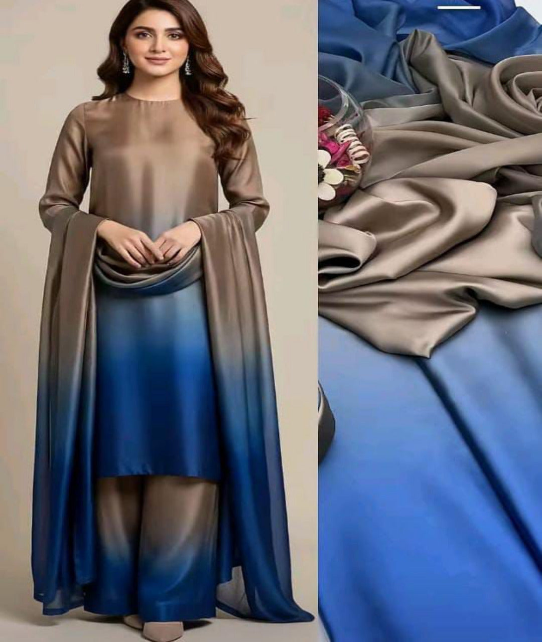 3pc Shamose Silk