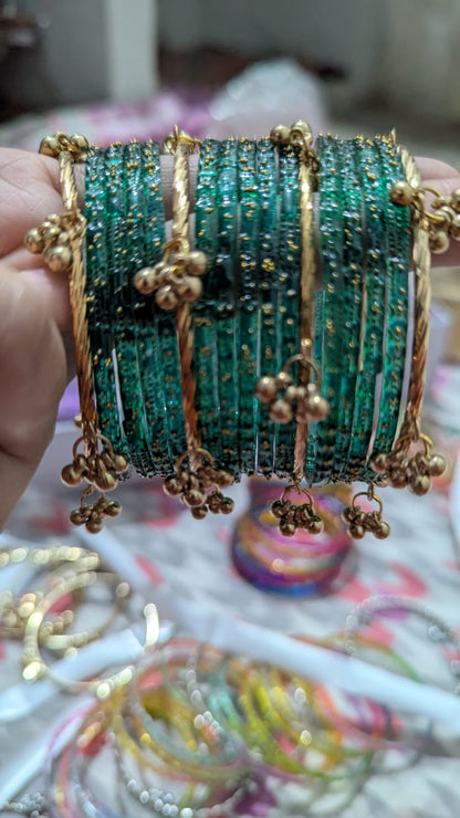 Pakistani Raindrop Bangles Set