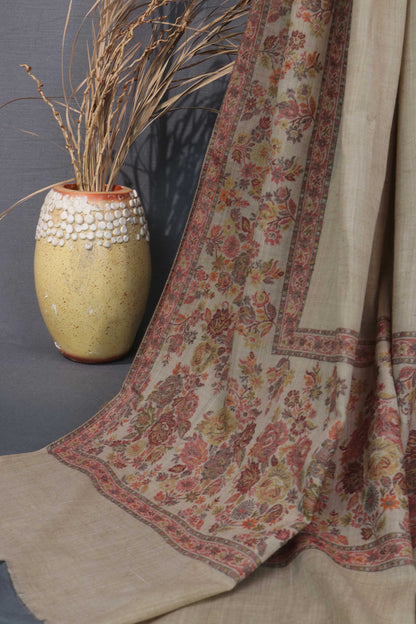 Pashmina Kaani border Shawl
