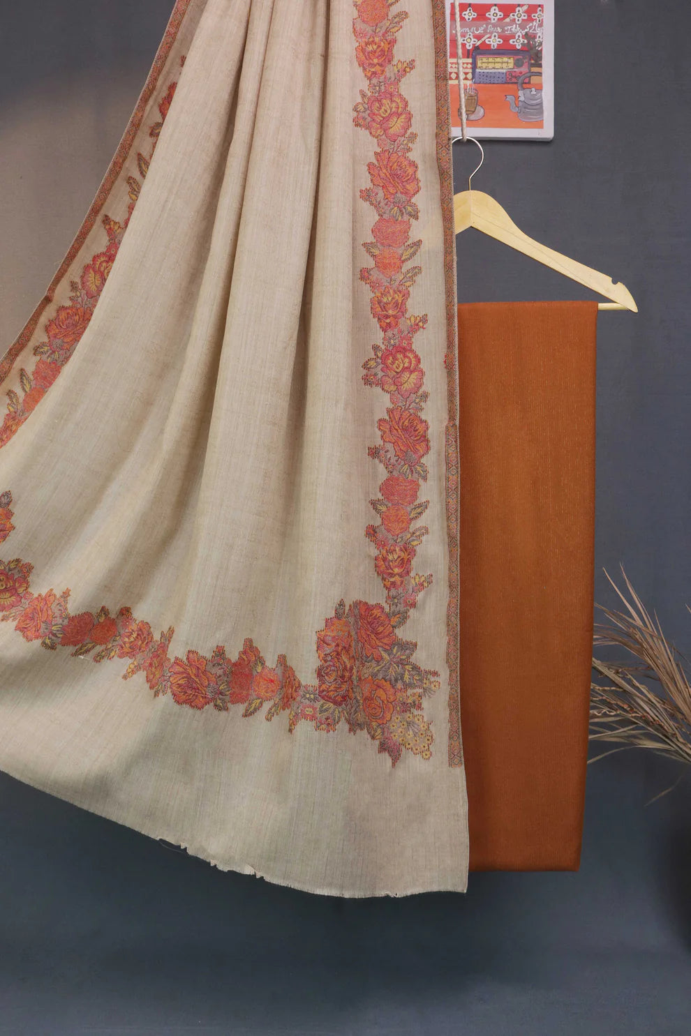 Kaani Pashmina Shawls (Skin)