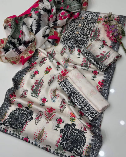 3pc Shamose Silk