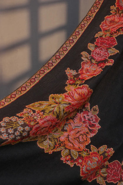 Pashmina Kaani border Shawl