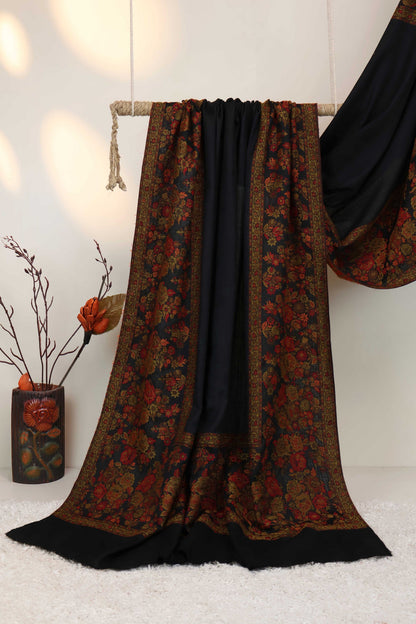 Pashmina Kaani border Shawl