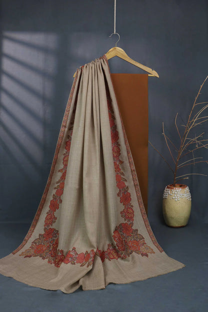 Pashmina Kaani border Shawl