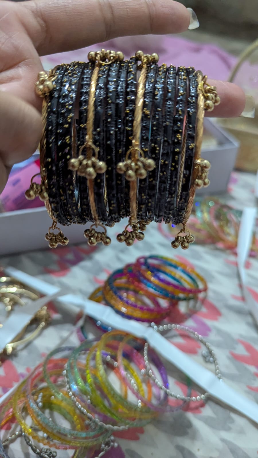 Pakistani Raindrop Bangles Set