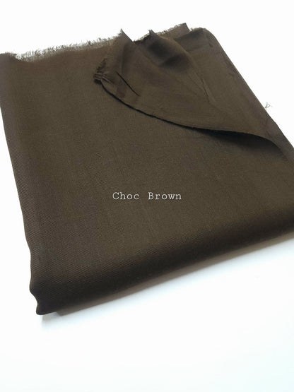 Solids Pashmina 2 pc suits