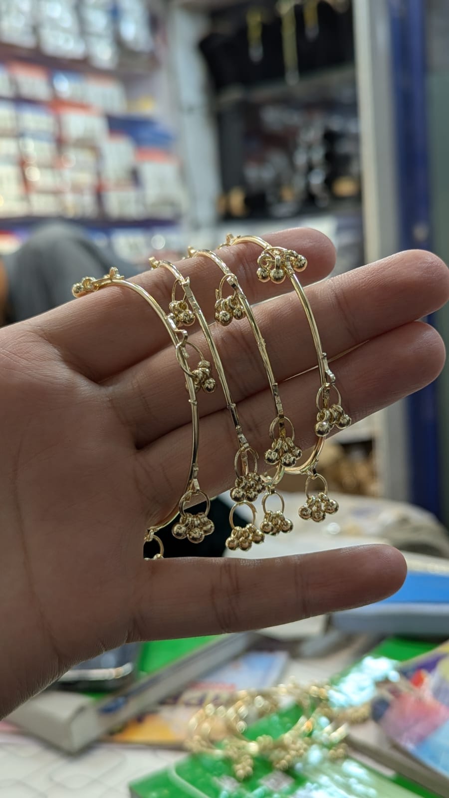 Original Kashmiri Ghongro Bangels (Golden)