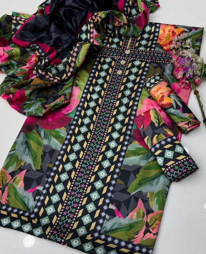 3pc Shamose Silk